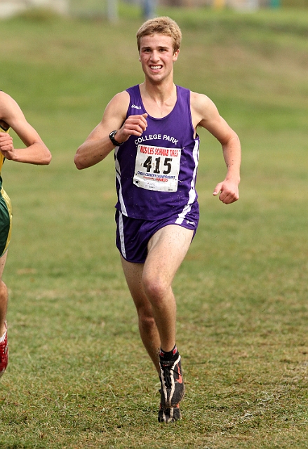 2010NCSXC BD1-2072.JPG - 2010 North Coast Section Cross Country Championships, Hayward High School, Hayward, California